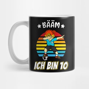 Fußball Fußballer Dab Junge 10. Bday Mug